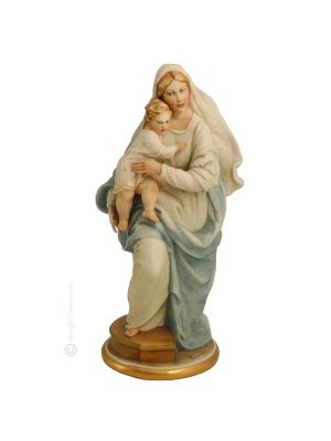 HEILIGE MARIA 778 Edles Porzellan Figur handbemalt Italienisches Design elegant hochwertig