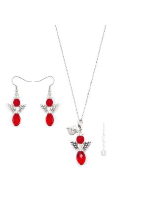 ANGELO 3 Schmuckset Damen Luxus Schmuck Murano Glas Modeschmuck stilvoll Italienisches Design