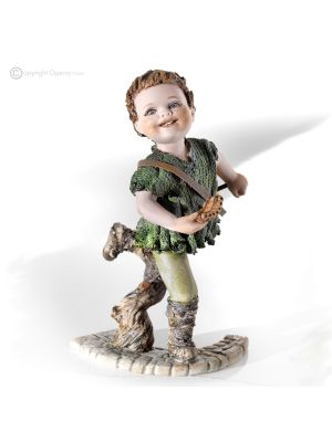 PETER PAN Capodimonte, Märchenpuppe, Porzellanveredelung.