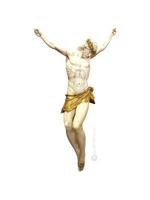 DER CHRISTUS 795B Edles Porzellan Figur handbemalt Italienisches Design elegant exklusiv 