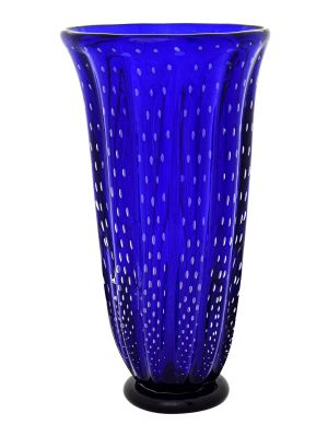 BOLLE 3 Luxus Vase Murano Glas Deko mundgeblasen Blumenvase edel Kunsthandwerk Venedig Stil