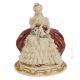 DAME MIT TAUBE 1018T Italienische Porzellan Figur Barock handgemacht elegant hochwertig