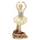 BALLERINA 1057 Italienische Porzellan Figur handbemalt Italienisches Design exklusiv elegant