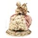 DAME MIT GEIGE Capodimonte Porzellan Figur Barock handbemalt hochwertig elegant stivoll