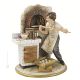 PIZZAIOLO Capodimonte Porzellan Figur handgemacht hochwertig elegant stilvoll exklusiv