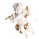 CUPID MIT FLÖTE 796B Capodimonte Porzellan Figur handbemalt Wohnkultur elegant exklusiv