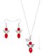 ANGELO 3 Schmuckset Damen Luxus Schmuck Murano Glas Modeschmuck stilvoll Italienisches Design