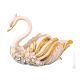 SCHWAN Exklusives Ornament aus Keramik im Barockstil mit Details aus 24 Karat Gold Made in Italy