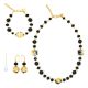 MIRHO 59 Schmuckset Damen Muranoglas Schmuck 24k Blattgold elegant mundgeblasene Glasperlen