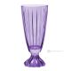 PRESTIGE Authentische handbemalte moderne dekorative Vase aus hochwertigem Glas.