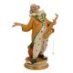 MASKE 729 Italienische Porzellan CLOWN Figur handgemacht hochwertig elegant Italienisches Design