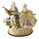 DAME UND GALLANT 1013 Edles Porzellan Figur Barock handgemacht elegant stilvoll exklusiv