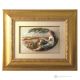 SOMMER Bild Basrelief Flachrelief Porzellan Capodimonte Handgemacht Made in Italy