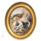 VENUS UND CUPIDO Bild Basrelief Flachrelief Porzellan Capodimonte Handgemacht Made in Italy