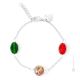 ISABEL 9 Murano Glas Armband Damen Luxus Schmuck Exlusiv hochwertig modern stilvoll Venedig Stil