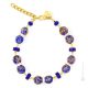 EMILY 8 Muranoglas Schmuck Armband Damen Luxusschmuck Aventurin exklusiv mundgeblasene Glasperlen