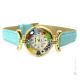 LADY ORO 1 Murano Glas Schmuck Armbanduhr Damen Murrine Venedig Stil elegant stilvoll