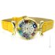 LADY ORO 21 Murano Glas Schmuck Armbanduhr Damen Murrine hochwertig elegant stilvoll exklusiv