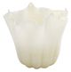 FAZZOLETTO COSTE ORO Murano Glas Schale Vase Blattgold 24K Made in Italy Handarbeit